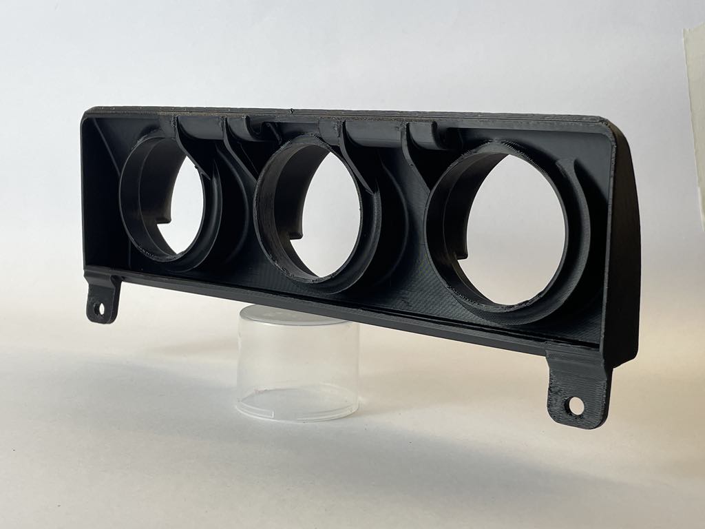 BMW E46 panel w kratkę nawiewu z miejscem na zegary - obrazek 4