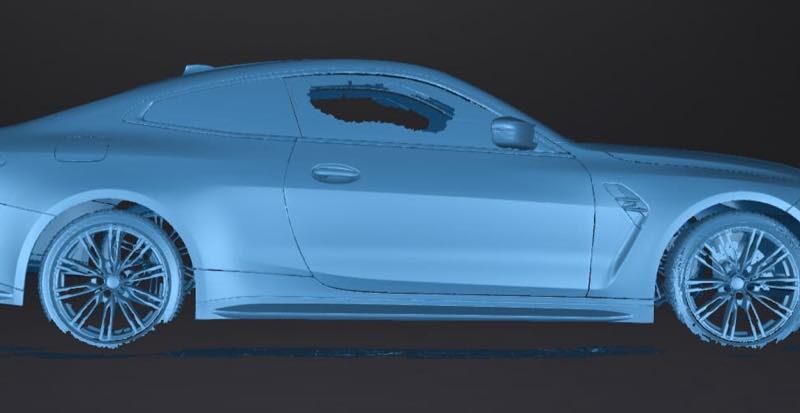 BMW M4 Competition 3D Scan