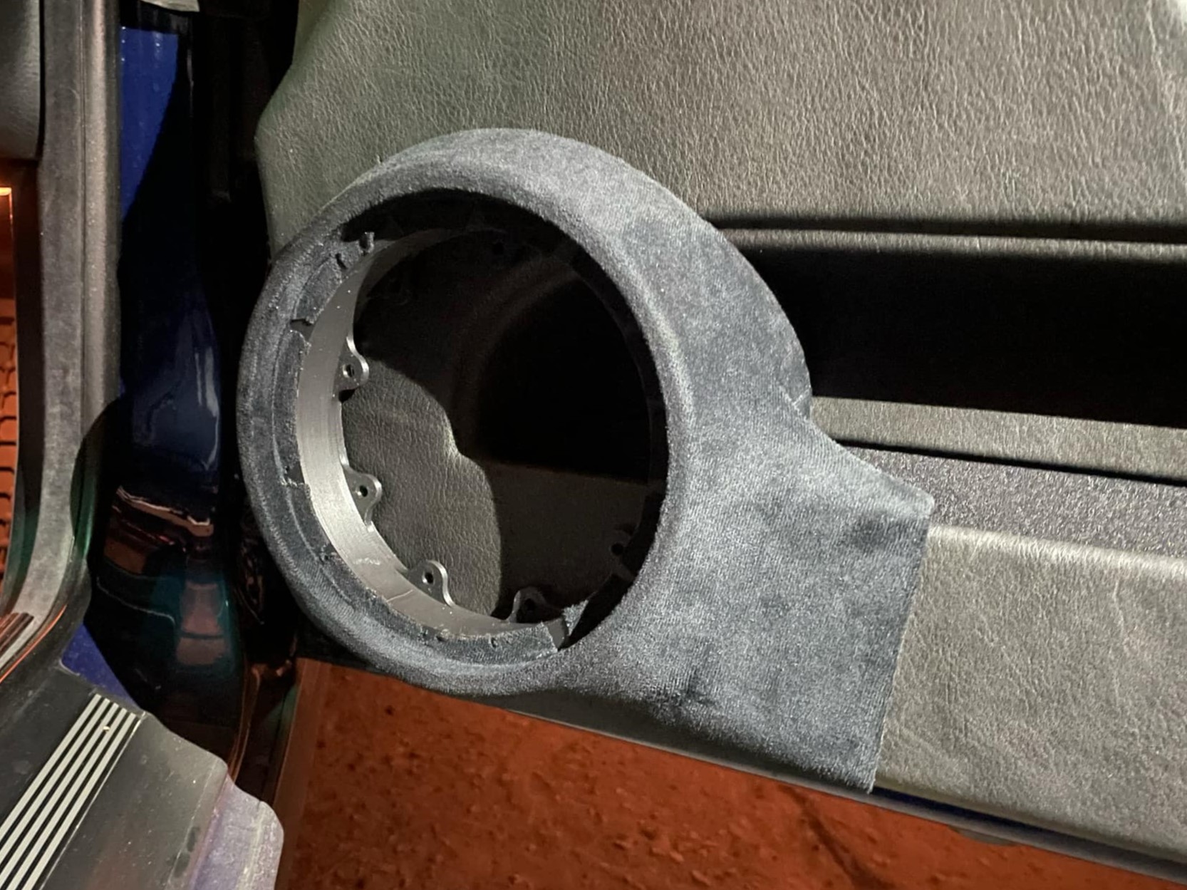 BMW E36 Coupe Speaker adapters 165mm